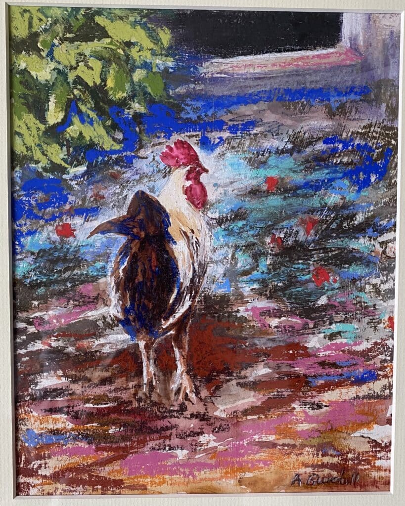 Courtyard Rooster