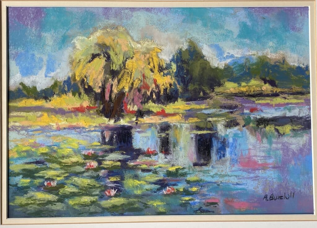 Lily Pond Inspired by Claude Monet