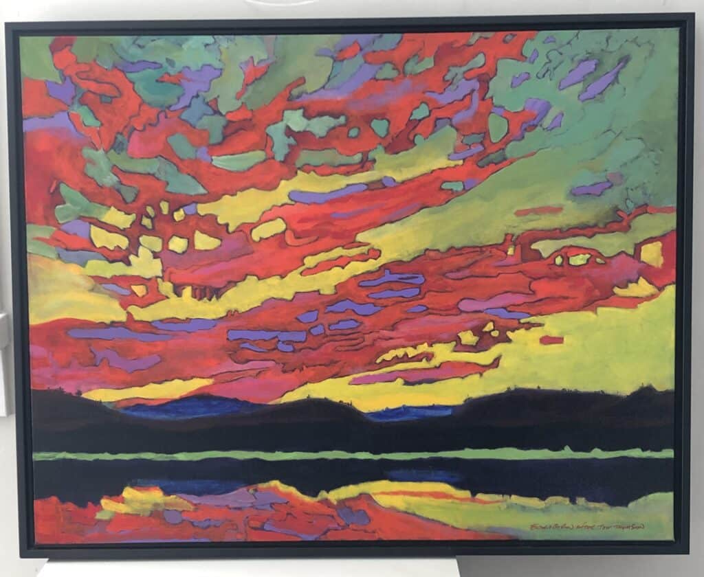 Sunset (after Tom Thomson)