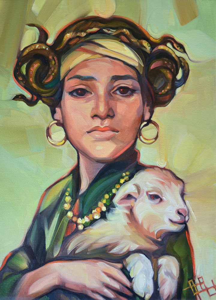 Medusa With a Lamb